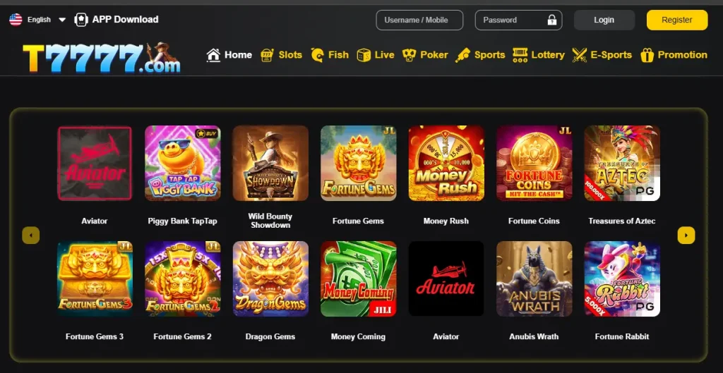 Download T7777 Game